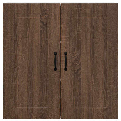 Keukenkast aan de muur Bruin Eiken 80 x 31 x 80 cm Bewerkt hout