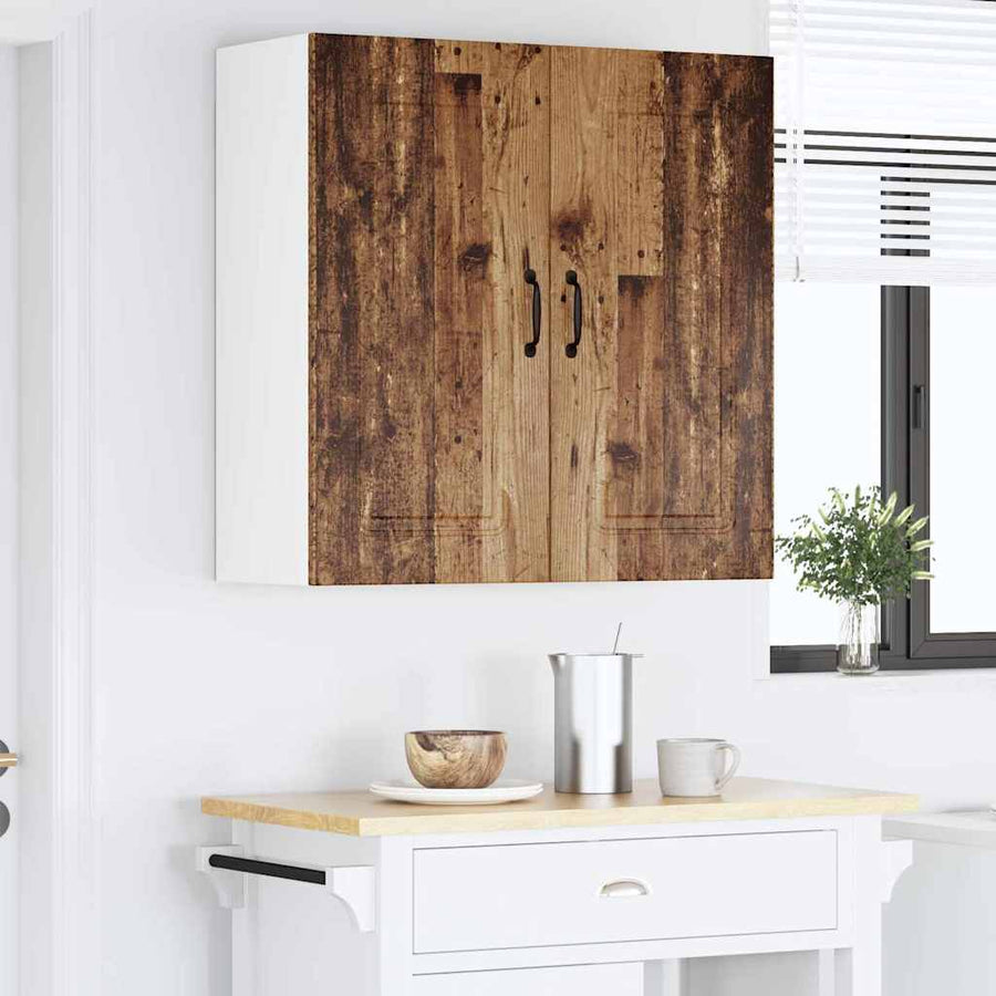 Keukenkast aan de muur Oud Hout 80 x 31 x 80 cm Bewerkt hout