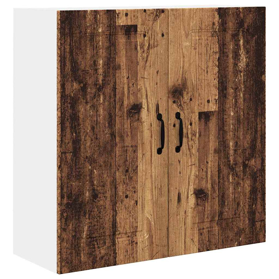 Keukenkast aan de muur Oud Hout 80 x 31 x 80 cm Bewerkt hout