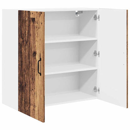 Keukenkast aan de muur Oud Hout 80 x 31 x 80 cm Bewerkt hout