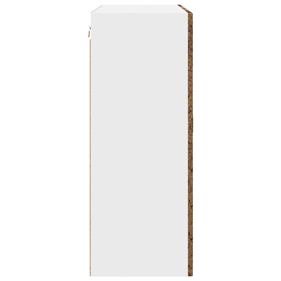 Keukenkast aan de muur Oud Hout 80 x 31 x 80 cm Bewerkt hout