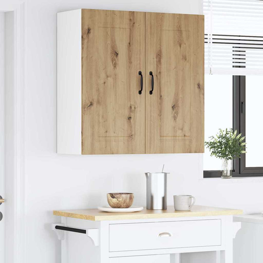 Keukenkast aan de muur met plank Artisan Eiken 80 x 31 x 80 cm