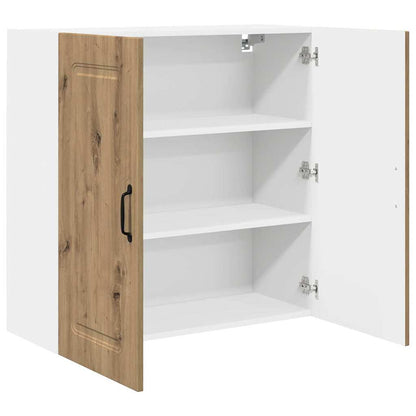 Keukenkast aan de muur met plank Artisan Eiken 80 x 31 x 80 cm