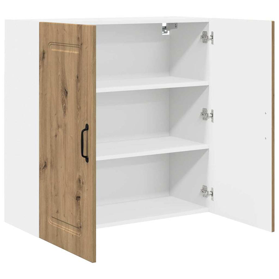 Keukenkast aan de muur met plank Artisan Eiken 80 x 31 x 80 cm