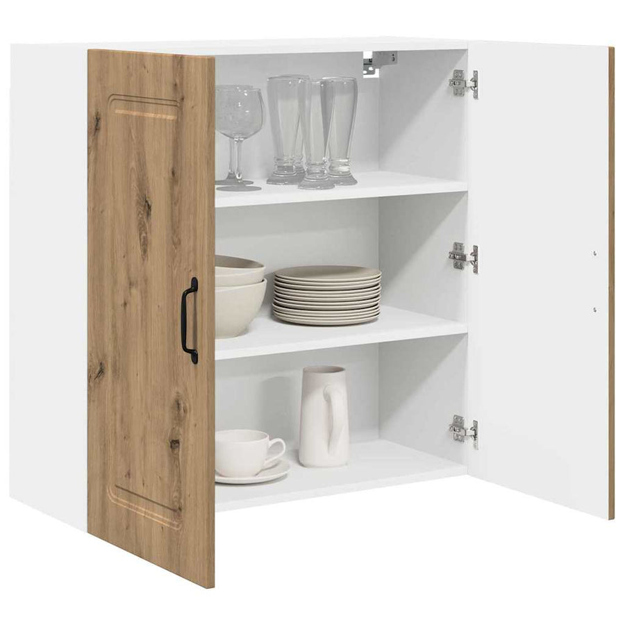 Keukenkast aan de muur met plank Artisan Eiken 80 x 31 x 80 cm