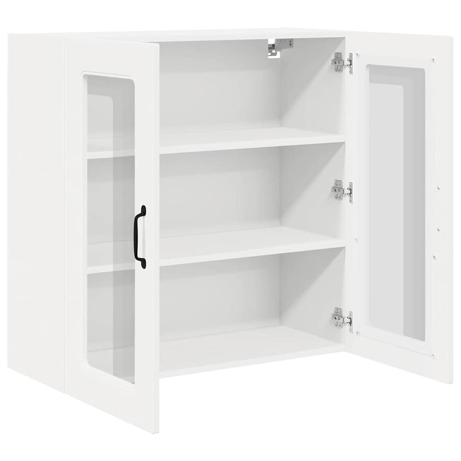 Keukenkast aan de muur Wit 80 x 31 x 80 cm Bewerkt hout