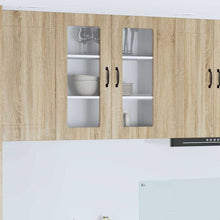 Keukenkast aan de muur met plank Sonoma Eiken 80 x 31 x 80 cm