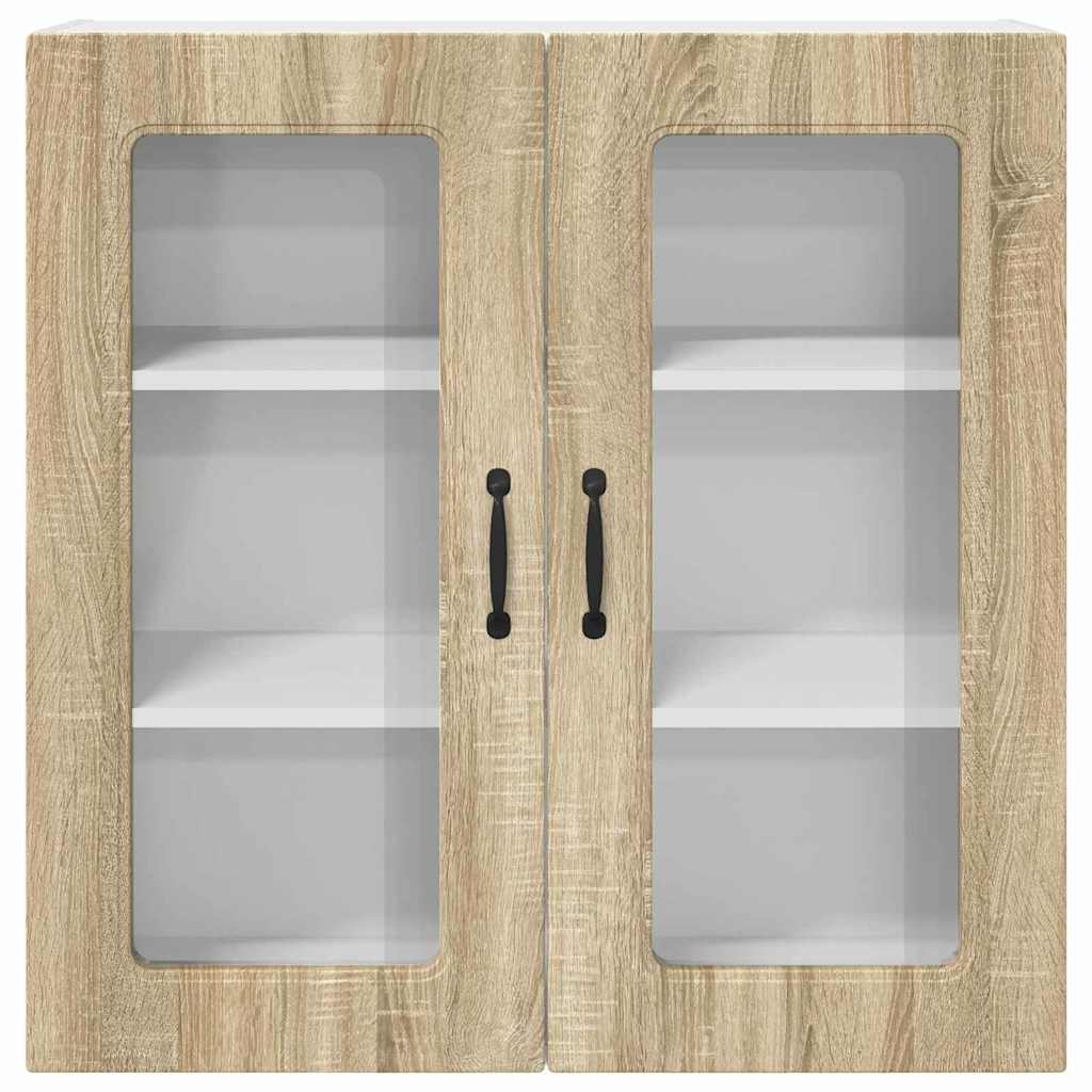 Keukenkast aan de muur met plank Sonoma Eiken 80 x 31 x 80 cm