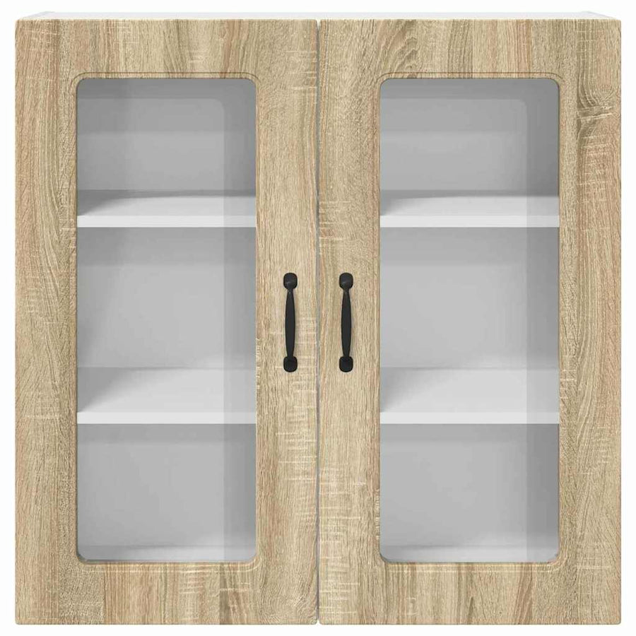 Keukenkast aan de muur met plank Sonoma Eiken 80 x 31 x 80 cm