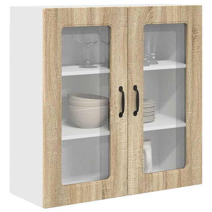 Keukenkast aan de muur met plank Sonoma Eiken 80 x 31 x 80 cm