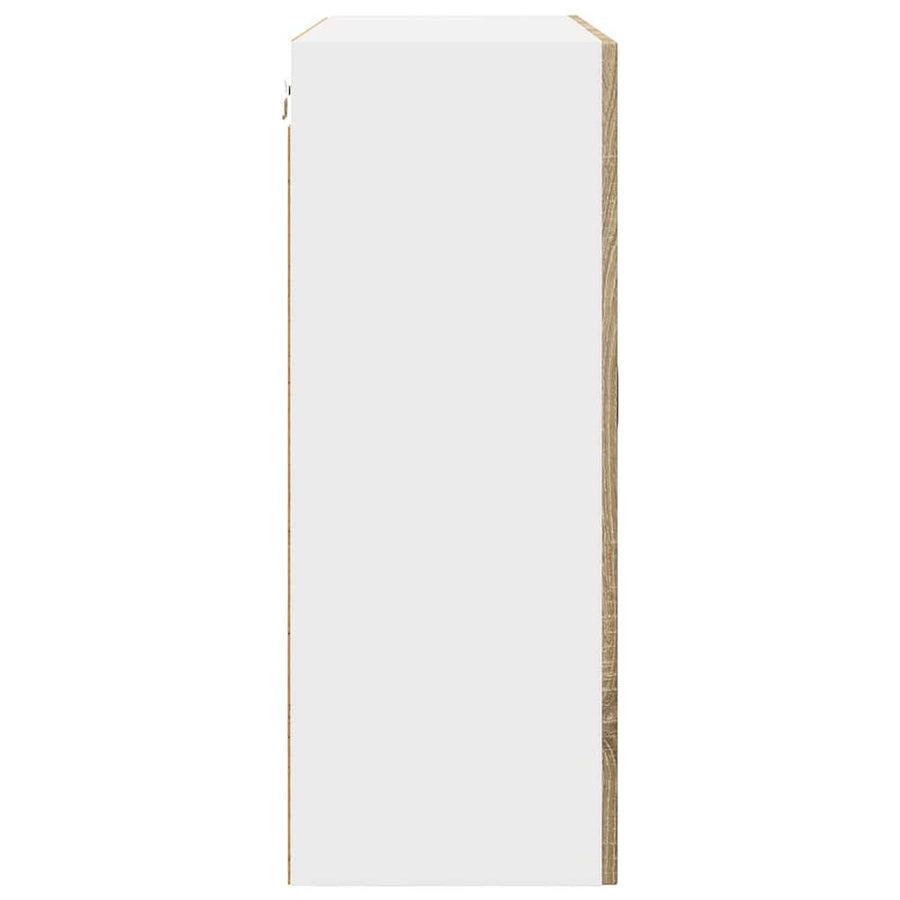 Keukenkast aan de muur met plank Sonoma Eiken 80 x 31 x 80 cm
