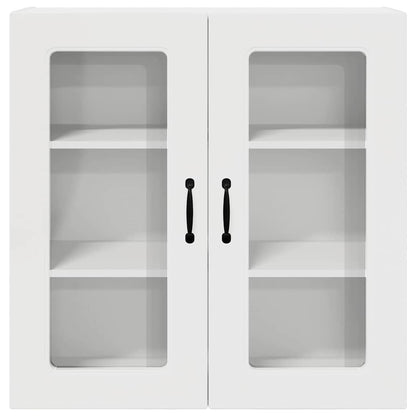 Keukenkast aan de muur met plank Hoogglans wit 80 x 31 x 80 cm