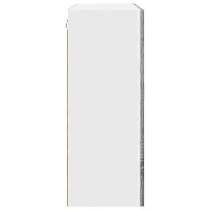 Keukenkast aan de muur met plank Grijs Sonoma 80 x 31 x 80 cm