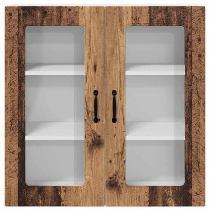 Keukenkast aan de muur Oud Hout 80 x 31 x 80 cm Bewerkt hout