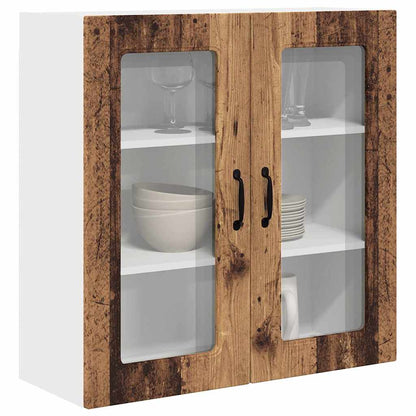 Keukenkast aan de muur Oud Hout 80 x 31 x 80 cm Bewerkt hout