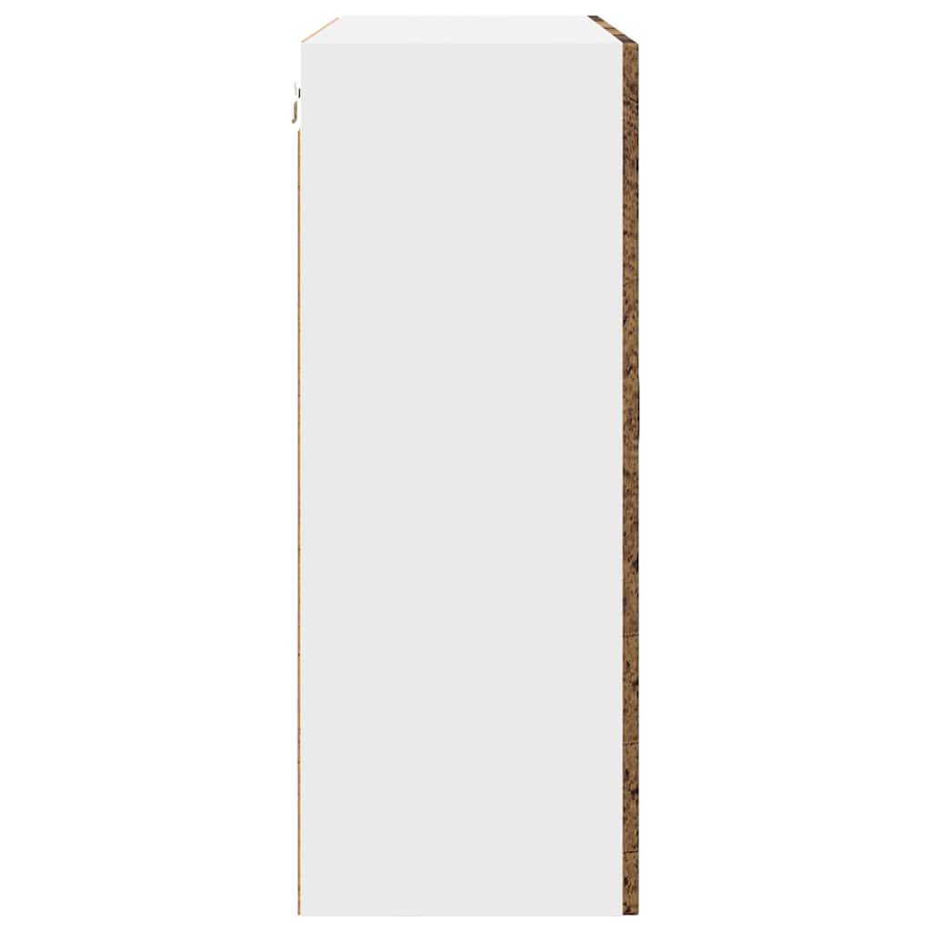 Keukenkast aan de muur Oud Hout 80 x 31 x 80 cm Bewerkt hout