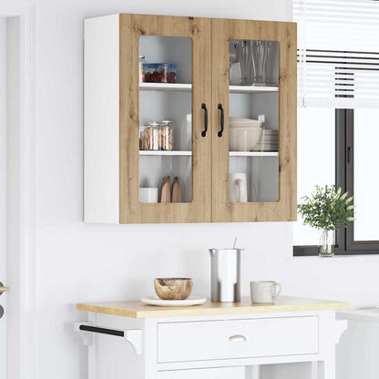 Keukenkast aan de muur met plank Artisan Eiken 80 x 31 x 80 cm