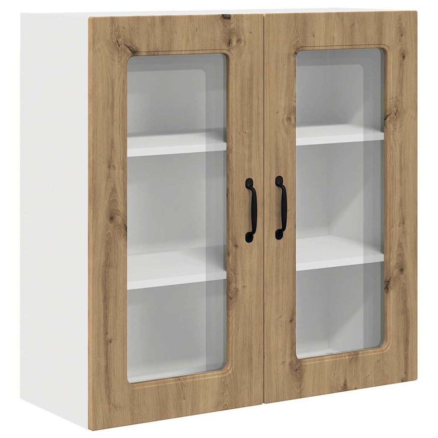 Keukenkast aan de muur met plank Artisan Eiken 80 x 31 x 80 cm