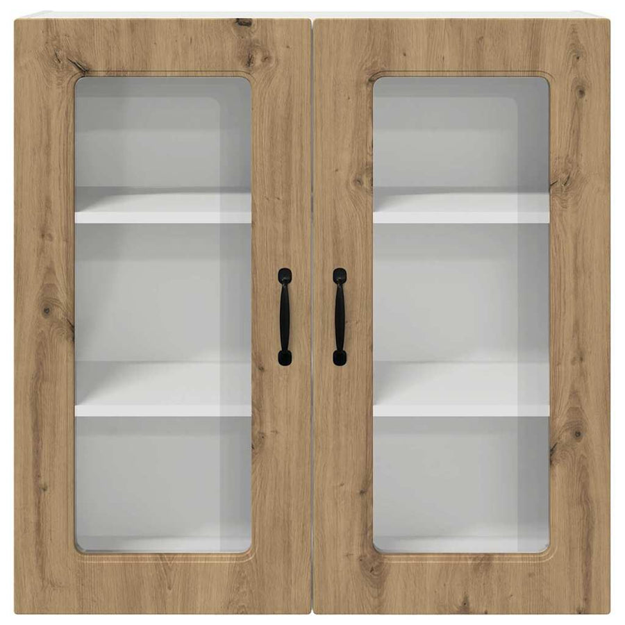 Keukenkast aan de muur met plank Artisan Eiken 80 x 31 x 80 cm