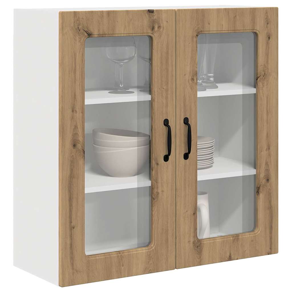 Keukenkast aan de muur met plank Artisan Eiken 80 x 31 x 80 cm