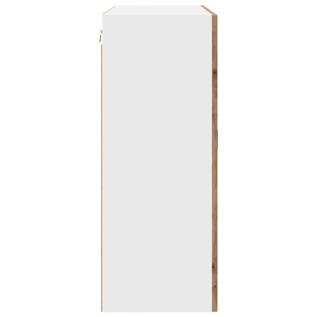 Keukenkast aan de muur met plank Artisan Eiken 80 x 31 x 80 cm