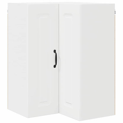 Keukenkast aan de muur Wit 57 x 57 x 80 cm Bewerkt hout