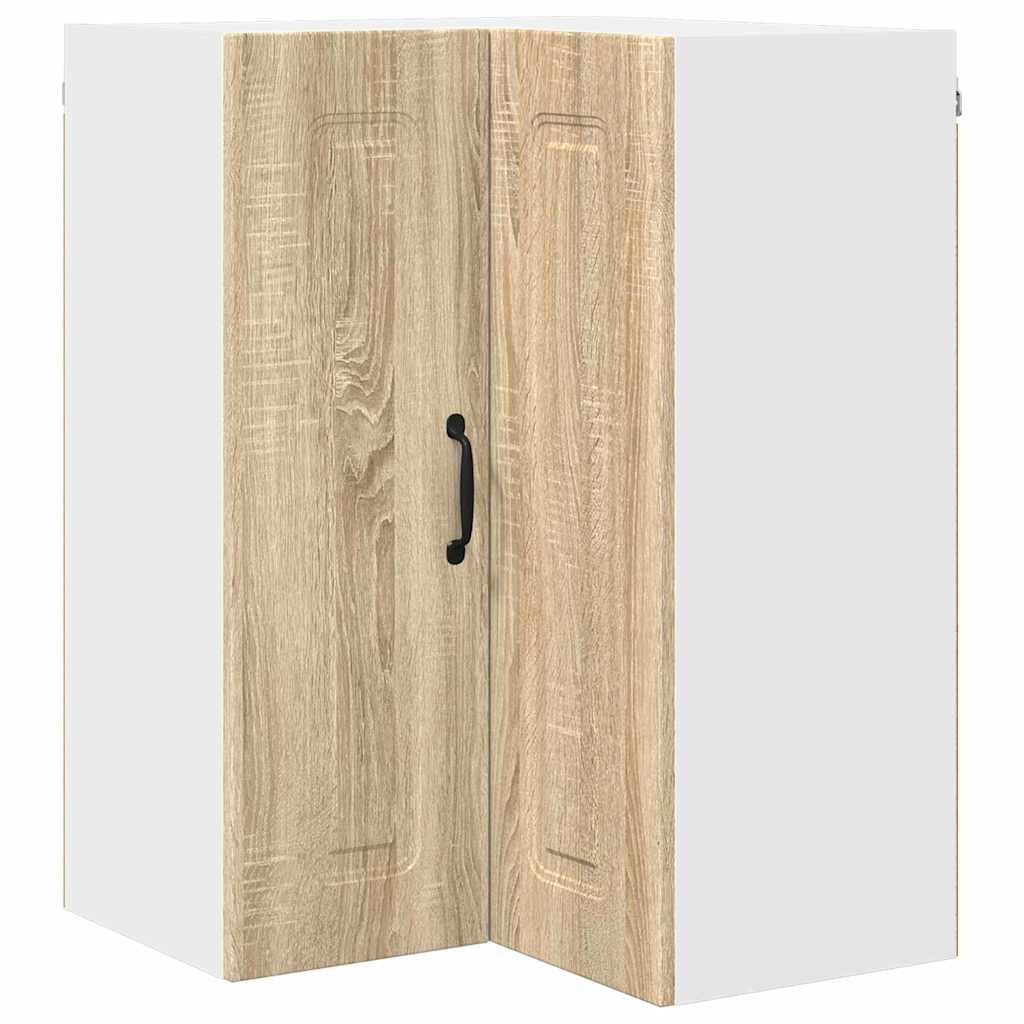 Keukenkast aan de muur met plank Sonoma Eiken 57 x 57 x 80 cm