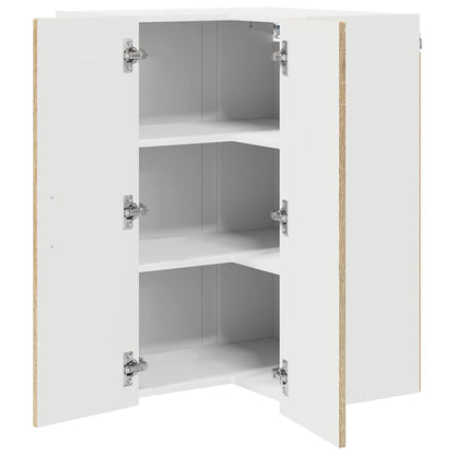 Keukenkast aan de muur met plank Sonoma Eiken 57 x 57 x 80 cm