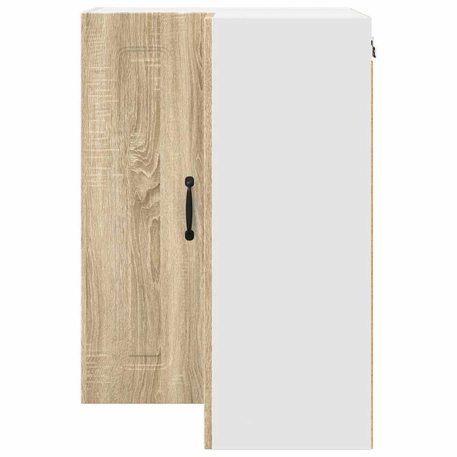 Keukenkast aan de muur met plank Sonoma Eiken 57 x 57 x 80 cm