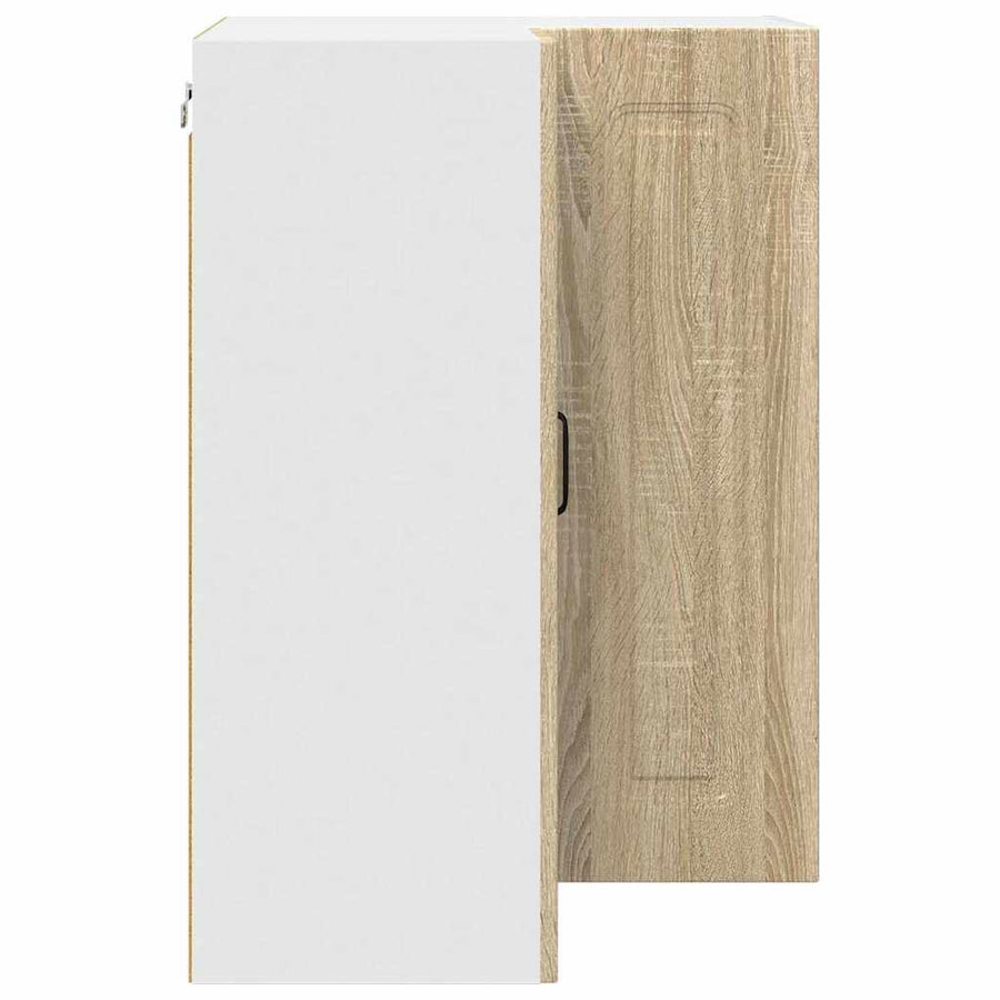Keukenkast aan de muur met plank Sonoma Eiken 57 x 57 x 80 cm