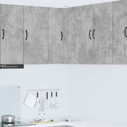 Keukenkast 57x57x80 cm beton grijs bewerkt hout