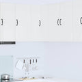 Keukenkast Kalmar Hoogglans wit 57 x 57 x 80 cm Bewerkt hout