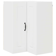 Keukenkast aan de muur met plank Hoogglans wit 57 x 57 x 80 cm