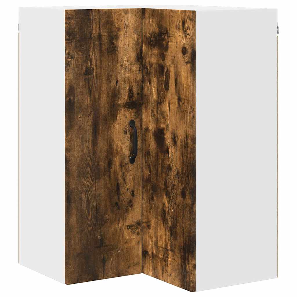 Keukenkast aan de muur met plank Gerookt eiken 57 x 57 x 80 cm
