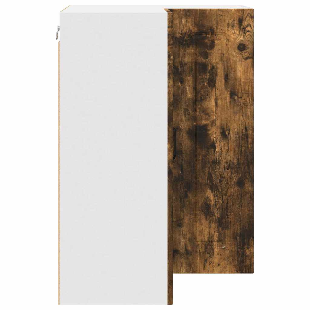 Keukenkast aan de muur met plank Gerookt eiken 57 x 57 x 80 cm