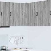 Keukenkast 57x57x80 cm Grijs Sonoma bewerkt hout