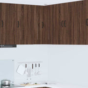 Keukenkast 57x57x80 cm bruin eiken