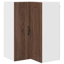 Keukenkast aan de muur Bruin Eiken 57 x 57 x 80 cm Bewerkt hout