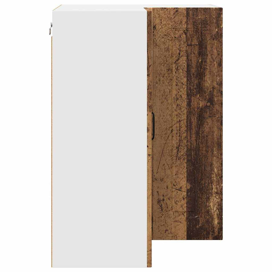 Keukenkast aan de muur Oud Hout 57 x 57 x 80 cm Bewerkt hout