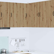 Keukenkast wandmontage 57x57x80 cm artisan eiken