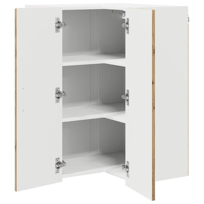 Keukenkast aan de muur met plank Artisan Eiken 57 x 57 x 80 cm