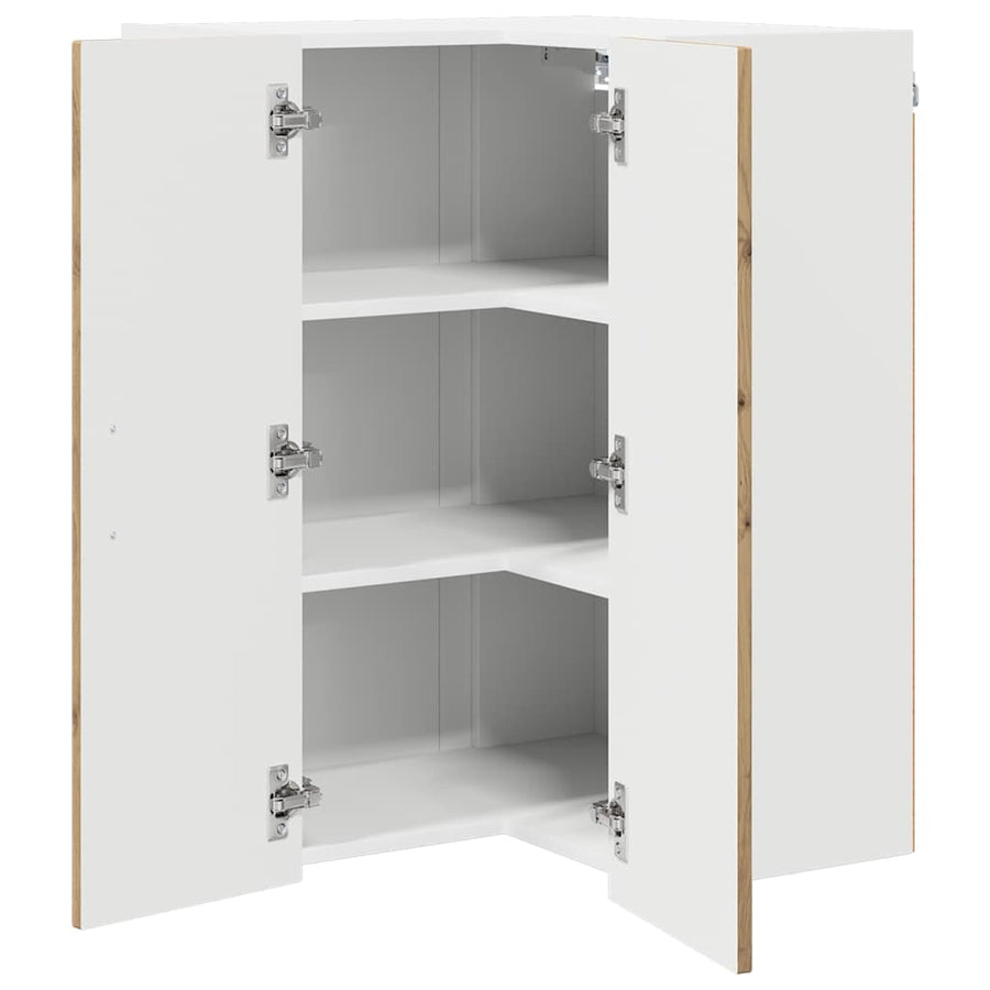 Keukenkast aan de muur met plank Artisan Eiken 57 x 57 x 80 cm