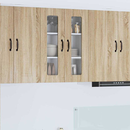 Keukenkast aan de muur met plank Sonoma Eiken 60 x 31 x 80 cm