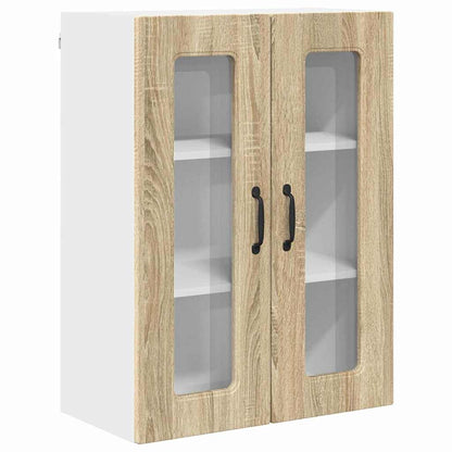 Keukenkast aan de muur met plank Sonoma Eiken 60 x 31 x 80 cm