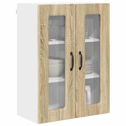 Keukenkast aan de muur met plank Sonoma Eiken 60 x 31 x 80 cm