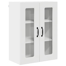 Keukenkast aan de muur met plank Hoogglans wit 60 x 31 x 80 cm