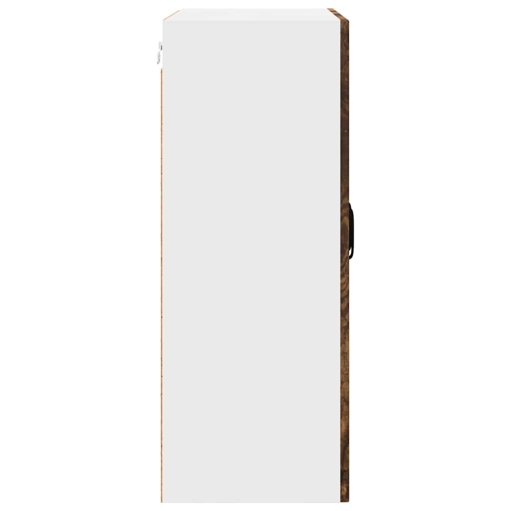 Keukenkast aan de muur met plank Gerookt eiken 60 x 31 x 80 cm