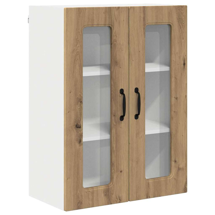 Keukenkast aan de muur met plank Artisan Eiken 60 x 31 x 80 cm