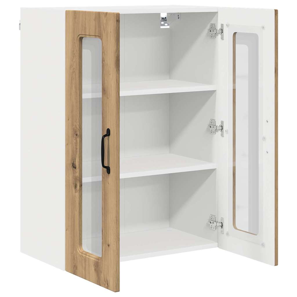 Keukenkast aan de muur met plank Artisan Eiken 60 x 31 x 80 cm