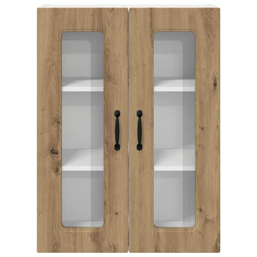 Keukenkast aan de muur met plank Artisan Eiken 60 x 31 x 80 cm